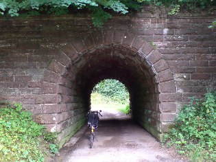 Unterwegs auf dem Radweg Liebliches Taubertal: Unweit von Gamburg