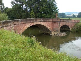 Brücke über die Tauber bei Werbach